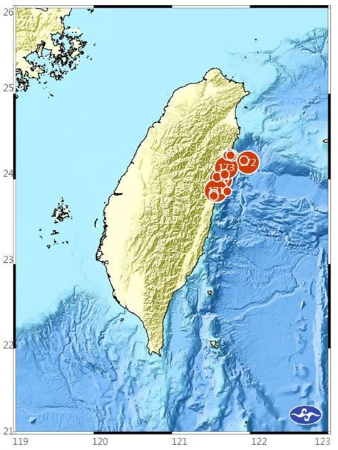 花蓮強震／餘震至今782次 呈逐日趨緩 新聞 Rti 中央廣播電臺