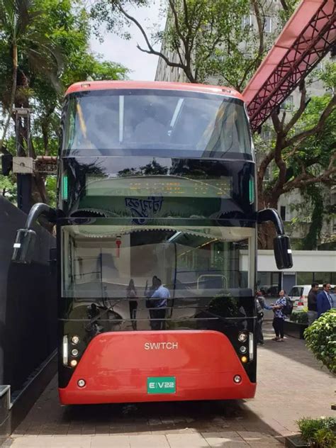 Switch Mobility Unveils India S First Electric Double Decker Bus