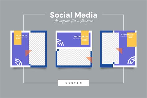 Social Media Instragram Post Template Gr Fico Por Novendi Creative