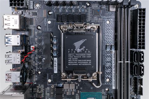 Gigabyte Z690I AORUS Ultra Plus DDR4 Review VRM Overview TechPowerUp