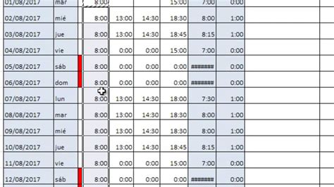 Plantilla De Registro Jornada Laboral En Excel Plantilla Gratis De