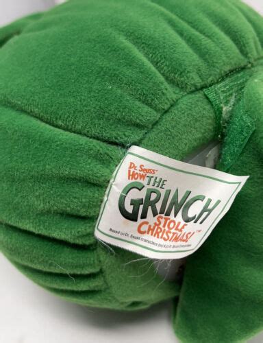 Dr Seuss Animated Grinch Stole Christmas Plush Beverly Hills Teddy Bear