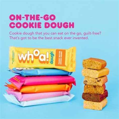 Whoa Dough Edible Cookie Dough Bars Variety Pack Plant Based Gluten