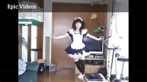 Japanese Girl Dance In Maid Dress Youtube