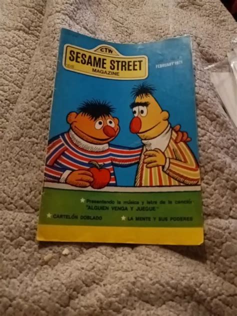 Spanish Sesame Street Magazine V February En Espanol Comics Tv