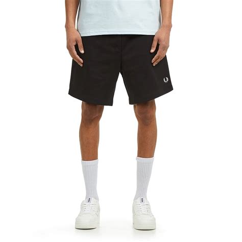 Fred Perry Reverse Tricot Short Black Hhv