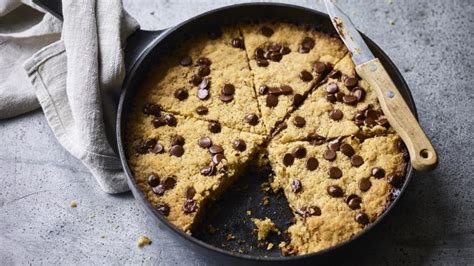 chocolate chip pan cookie recipe bbc food