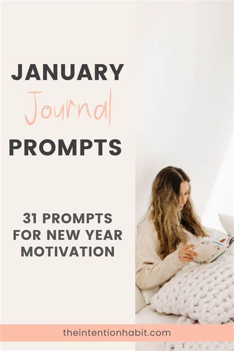 January Journal Prompts For New Year Motivation In January