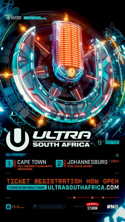 Ultra South Africa 2024 Ultra Music Festival Electronic Music Festival Music Festival