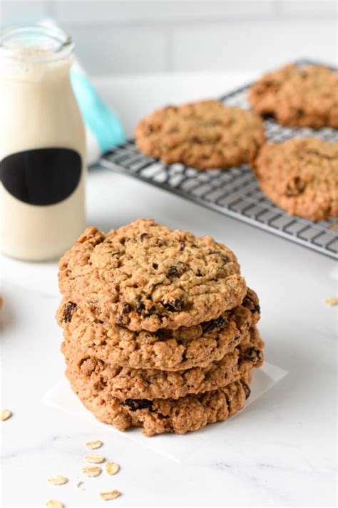 Vegan Oatmeal Raisin Cookies The Conscious Plant Kitchen