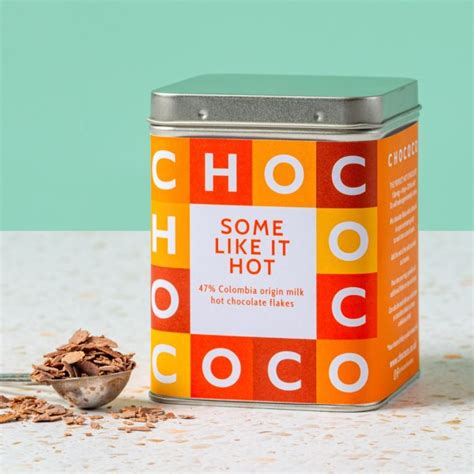 Colombia Origin Milk Hot Chocolate Flakes Tin