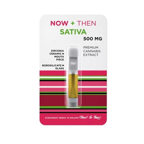 Energize Focus And Uplift With Sativa THC Vape Pen Cartridge