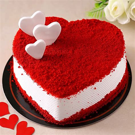 Buy Send Heart Red Velvet Cake Online Fnp