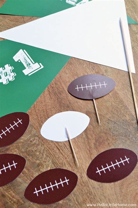 Free Football Party Printables Football Party Decorations Football