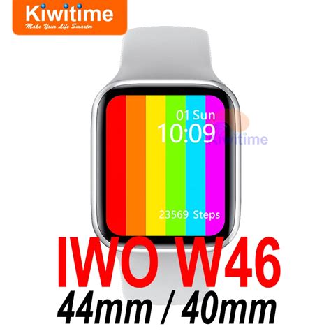 Kiwitime Smartwatch Iwo W Rel Gio Inteligente S Rie Mm Mm