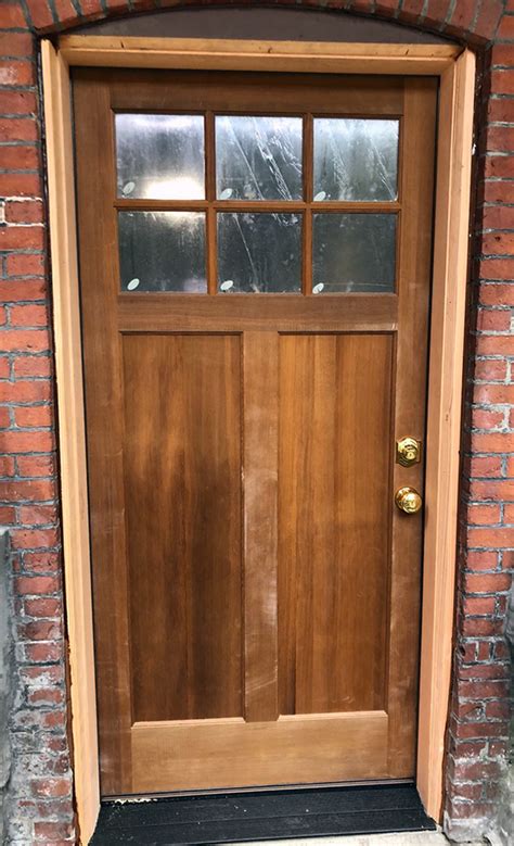 Torrefied Wood Doors — Boston Building Resources