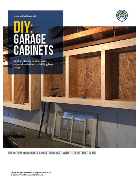 DIY Garage Storage Cabinet Plans – Jeff Andrews