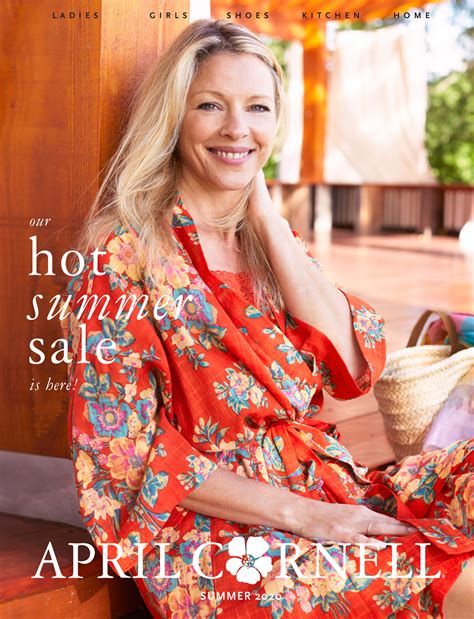 April Cornell Hot Summer Sale Catalog Page 1