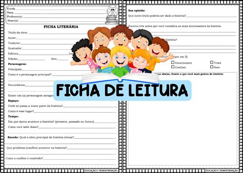 Ficha De Leitura Modelo