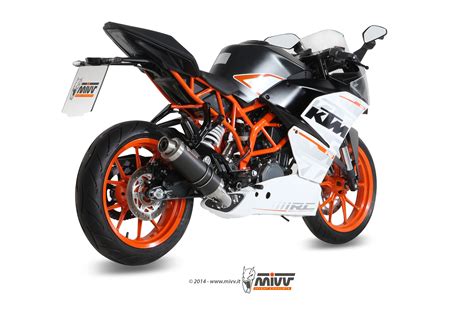 Sport Auspuff Komplettanlage Inkl Kr Mmer Mivv Gp Steel Black Ktm Rc