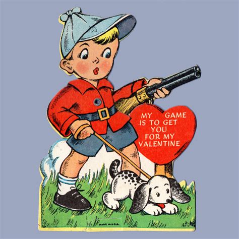 Vintage Valentine Museum Hunting For Love That Sweet Little Dear