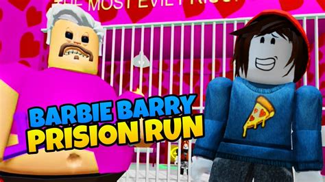 ESCAPA De BARBIE BARRY PRISION En ROBLOX YouTube