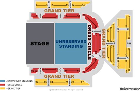 St George Theater Seating Plan | Elcho Table