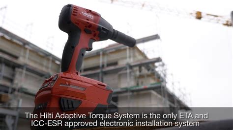 Overview Hilti Siw 6at A22 Adaptive Torque System Youtube