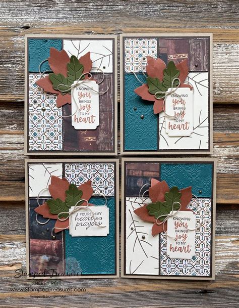 Stack Cut Shuffle Technique Version Stamped Treasures Fall