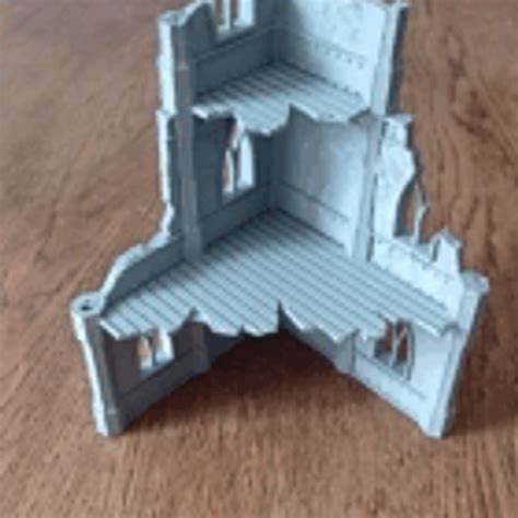 3D Printable Modulair Gothic Ruins By Nyverdale Tabletop