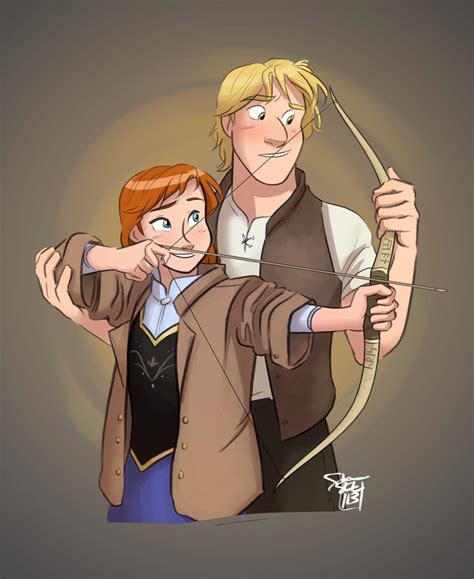 Anna And Kristoff Frozen Fan Art Fanpop