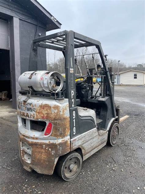 Nissan Mcp F A Lv Forklift Cushion Tire Propane Warehouse And