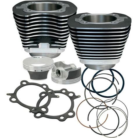 S S Cycle Big Bore Engine Pistons Cylinders Kit Harley Softail