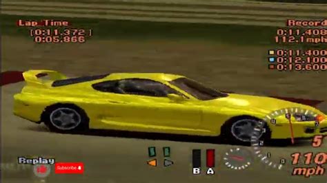 TOYOTA SUPRA RZ 97 GRAN TURISMO 2 GOLD PRIZER IC LICENSE IC 5