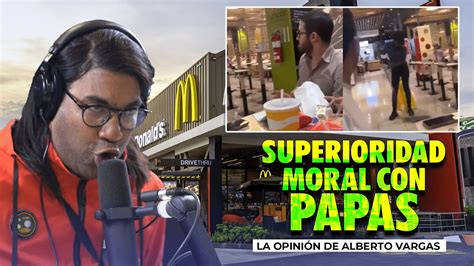 Alberto opina sobre video viral en McDonald s y la reacción moral en