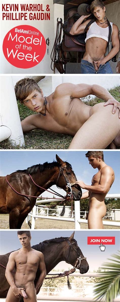 Belamionline Kevin Warhol And Phillipe Gaudin Are Our Models Of The