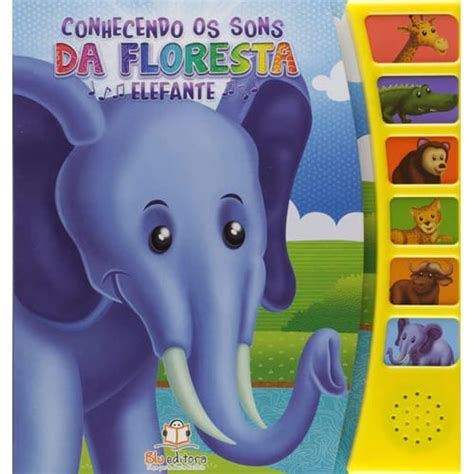 LIVRO INFANTIL CONHECENDO OS SONS DA FLORESTA Shopee Brasil