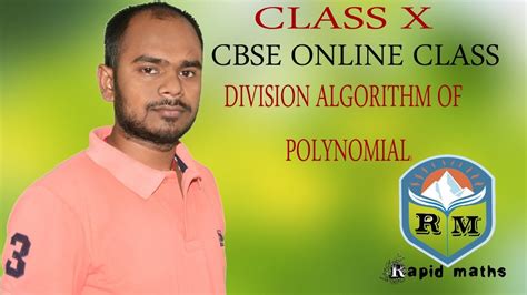 Class 10 Chapter 2 Division Algorithm Of Polynomials With Examples