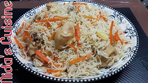 Chicken Kabuli Pulao Recipe How To Make Afghani Pulao Nidas