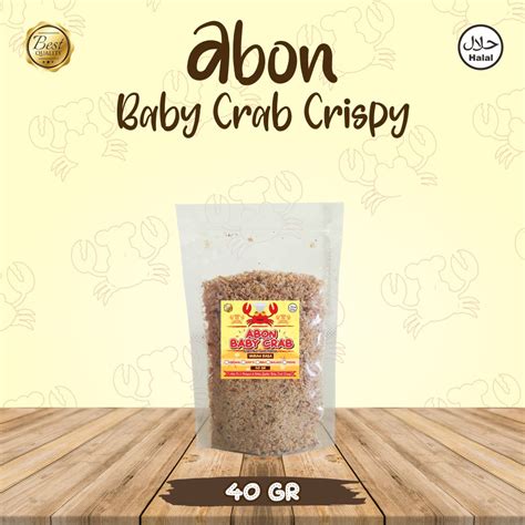 Jual ABON BABY CRAB CRISPY 40GR CEMILAN HOMEMADE KEPITING MURAH