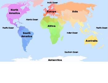 Continent Puzzle By Ms Barnett Hills Resources TPT