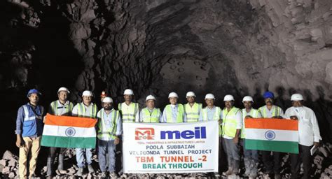 Breakthrough Achieved At Veligonda Tunnel Ii Project Launch Shortly