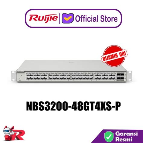 Promo Ruijie Rg Nbs Gt Xs P Port Gigabit L Managed Poe Cicil