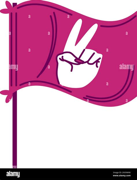 Womens Day Flag Stock Vector Image And Art Alamy