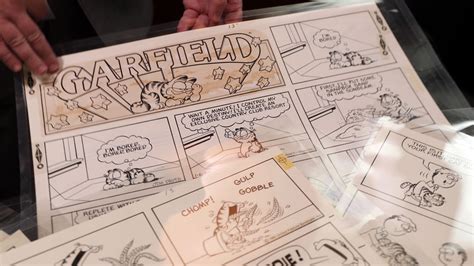 30-plus years of ‘Garfield’ comic strips to sell at auction - MarketWatch