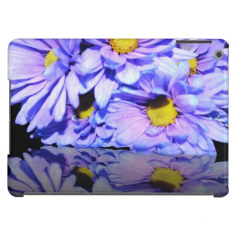 Purple Daisy Flowers In A Reflection Ipad Air Case Ipad Case Purple Daisy