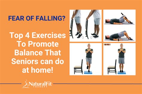 Fear Of Falling Top 4 Exercises To Promote Balance That Seniors Can Do