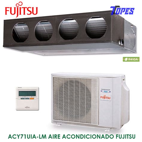 ACY71UIA LM Aire Acondicionado 1x1 Fujitsu Topes Todo Ventas