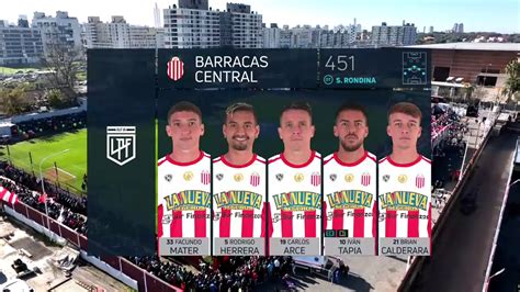 Liga Profesional Argentina Barracas Central Vs River Plate