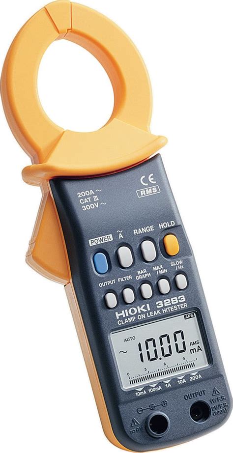 Hioki Clamp Meters Type Current Leakage Clamp True Rms Yes